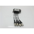 4 Channel Passive CCTV Camera UTP BNC Video Balun Transceiver Rj45 CAT5 Cable